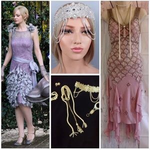 1920's Flapper Girl Great Gatsby Costume